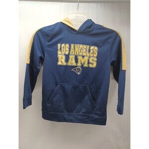 Los Angeles RAMS Youth Medium 8/10 Sweatshirt Hoodie Jacket NFL Team Apparel Kid